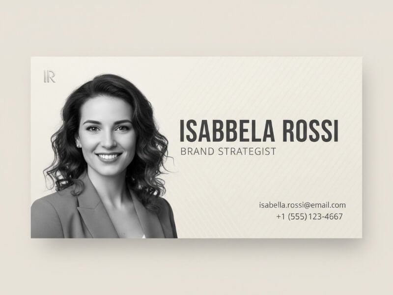 Personal Branding Business Card