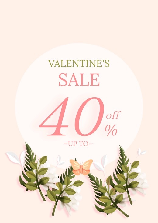 Pink Valentines Special Promo Flyer