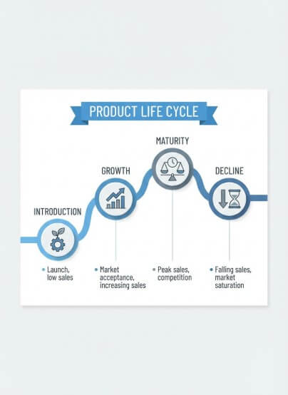 Product Lifecycle Illustration