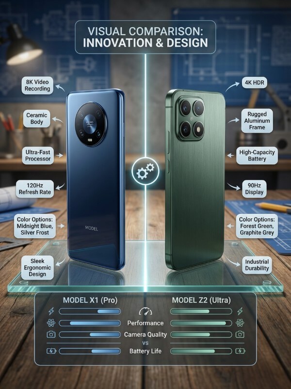 Product Style Comparison