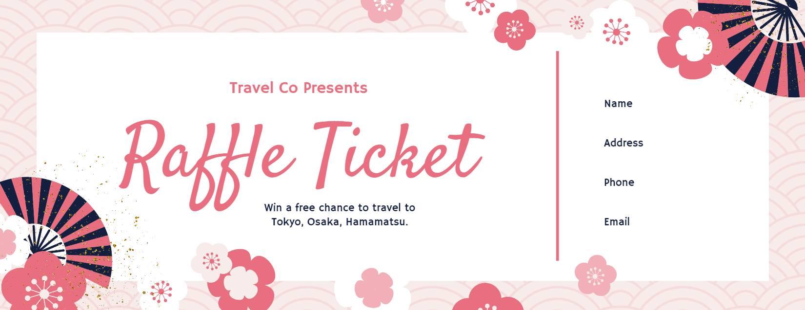 Editable Ticket Template Free Aesthetecurator.com