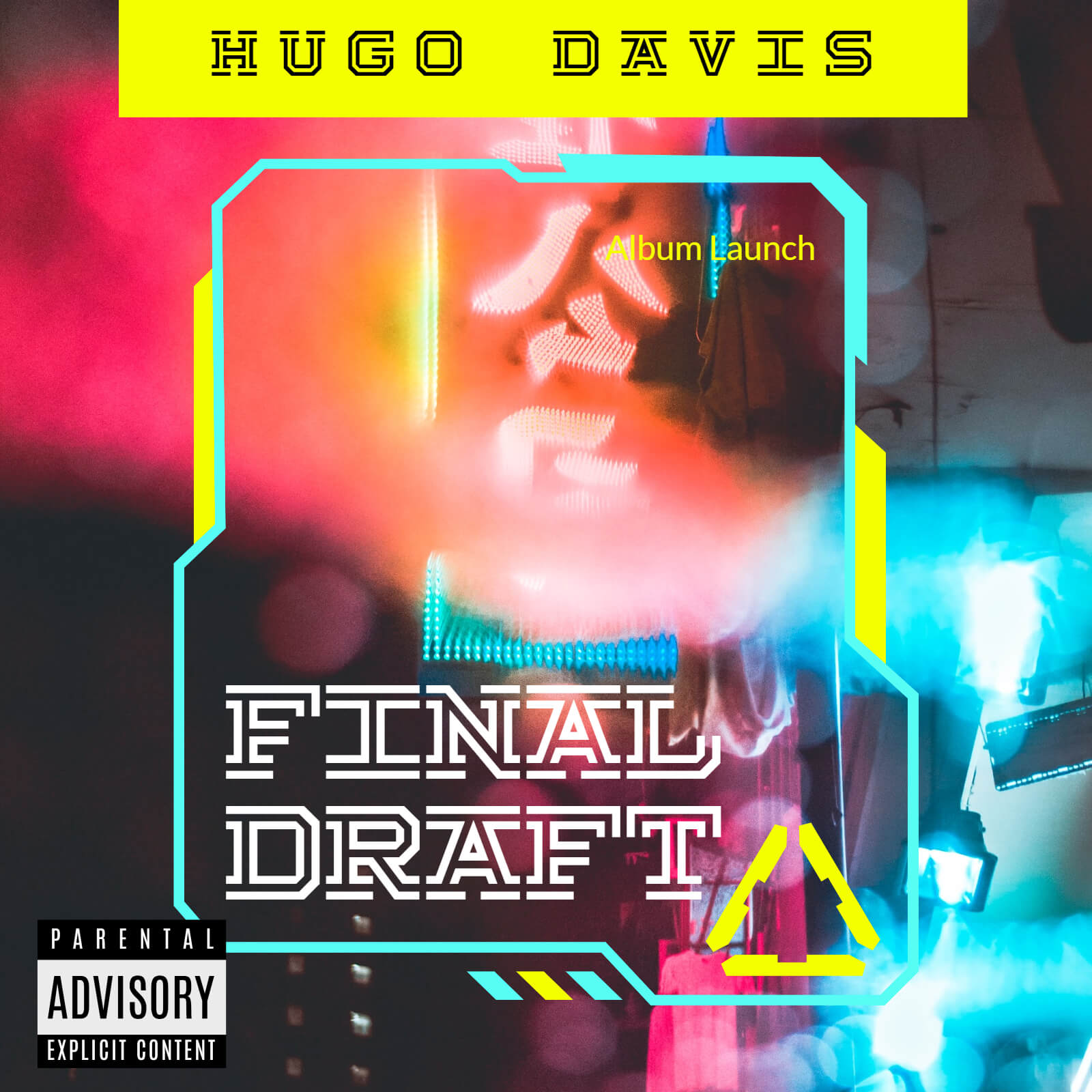 Red Blue Cyberpunk Silent City Album Launch