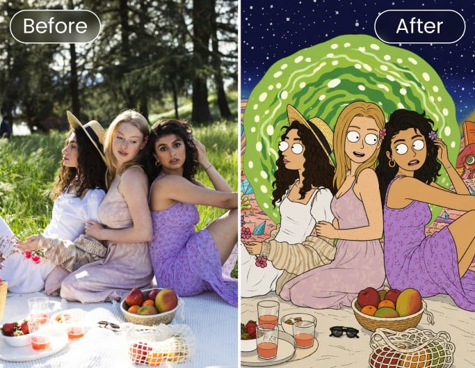 Rick And Morty Style
