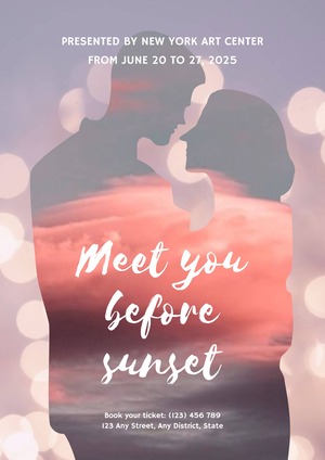 Romance Movie Poster Design