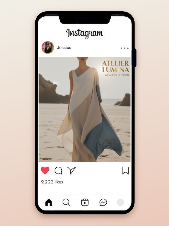 Social Media Logo Mockup