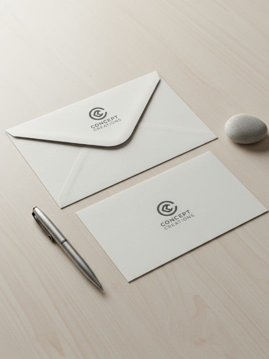 Stationery Logo Mockup