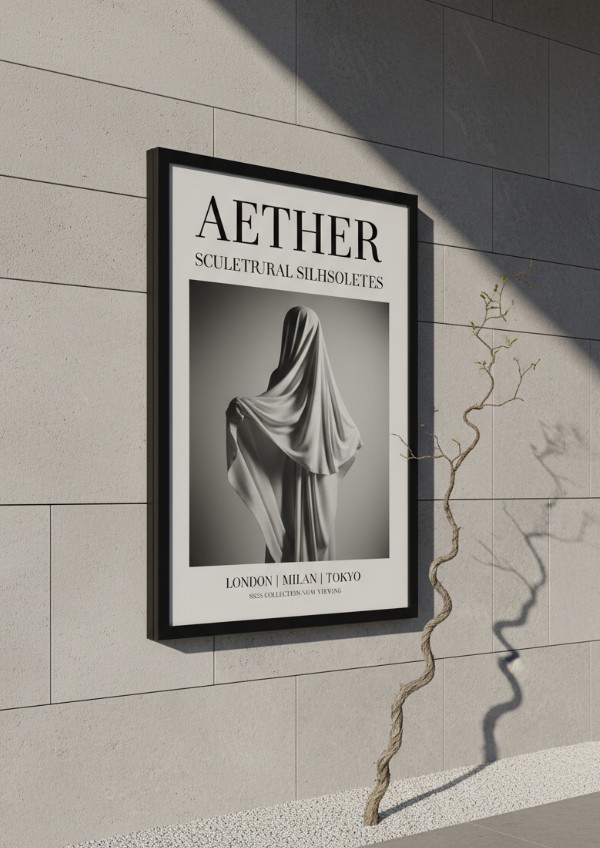 Street Poster Mockup on a Residence Wall