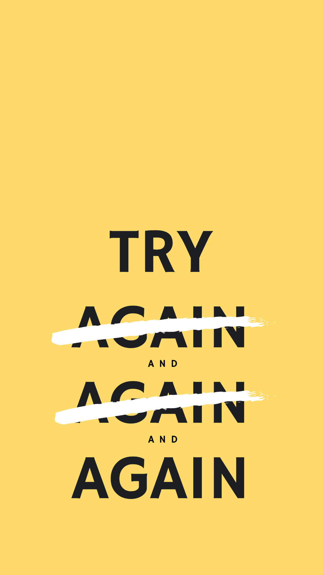 Text Mobile Wallpaper Template