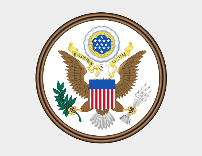 The US coat of arms