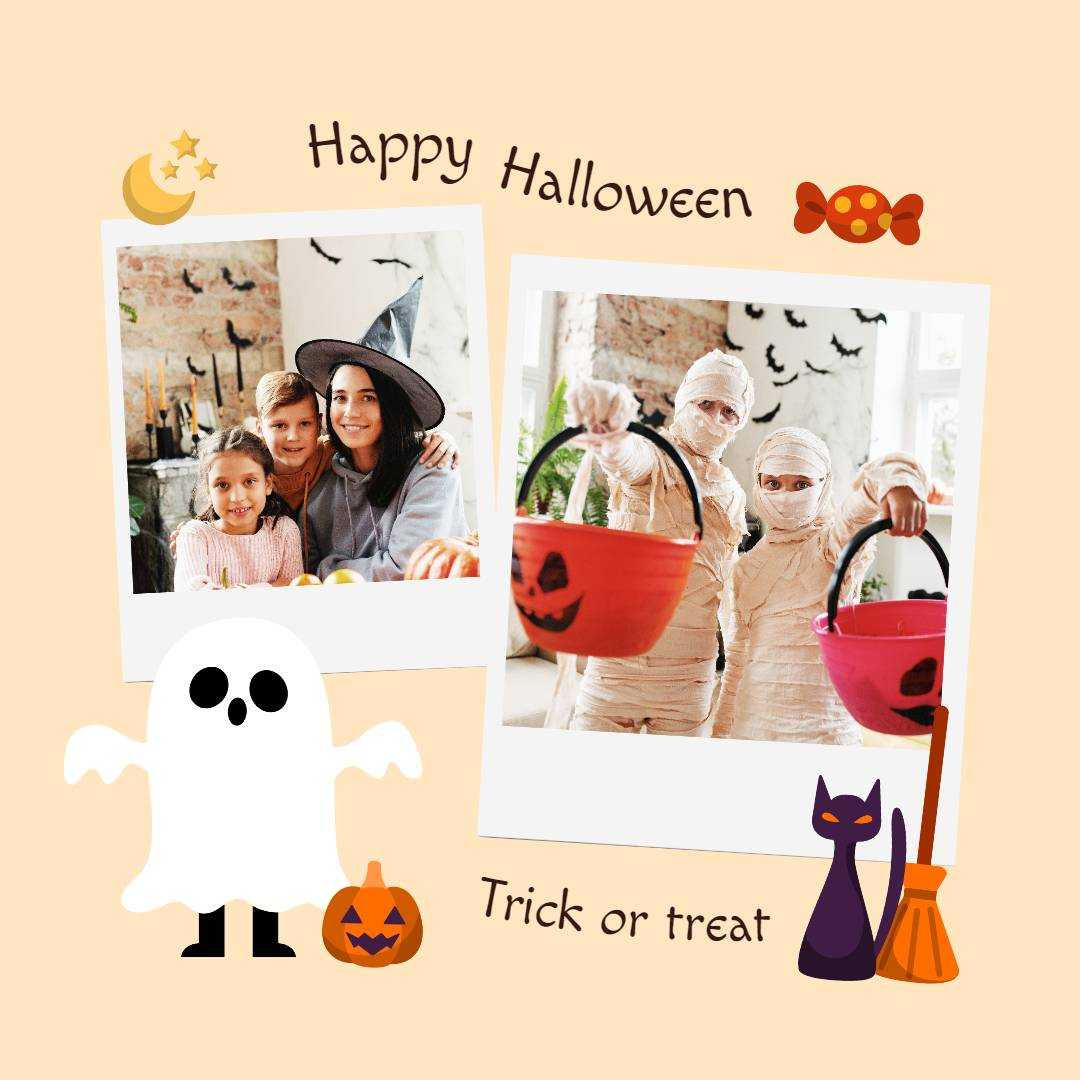 Trick Or Treat Halloween Family Costume