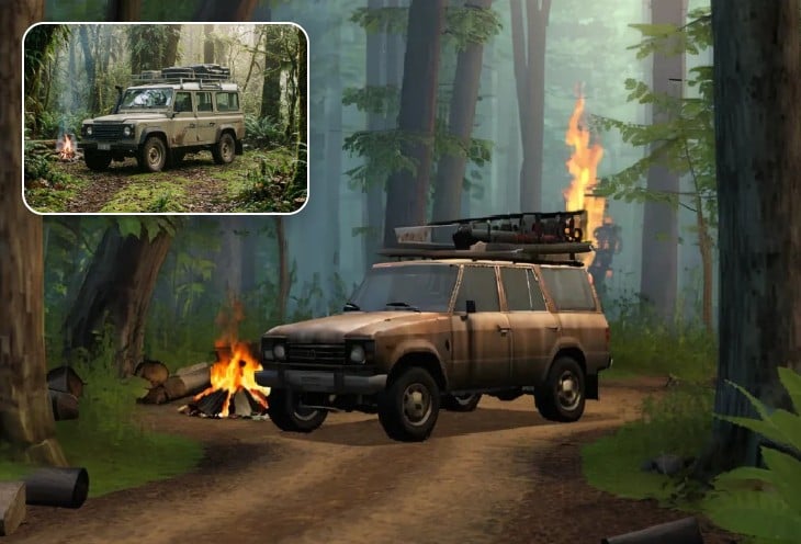 Turn a Car into PS2 Style