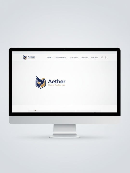 Website Logo Mockup