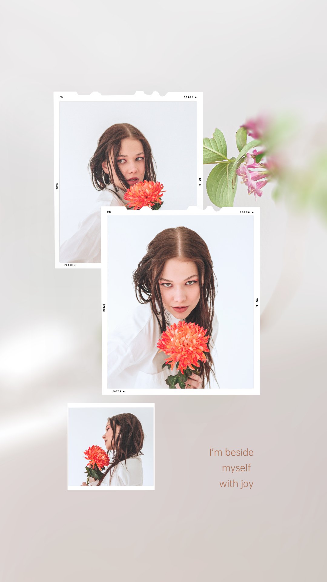 White Simple Photo Collage