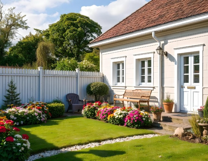 Conception de jardin IA simple