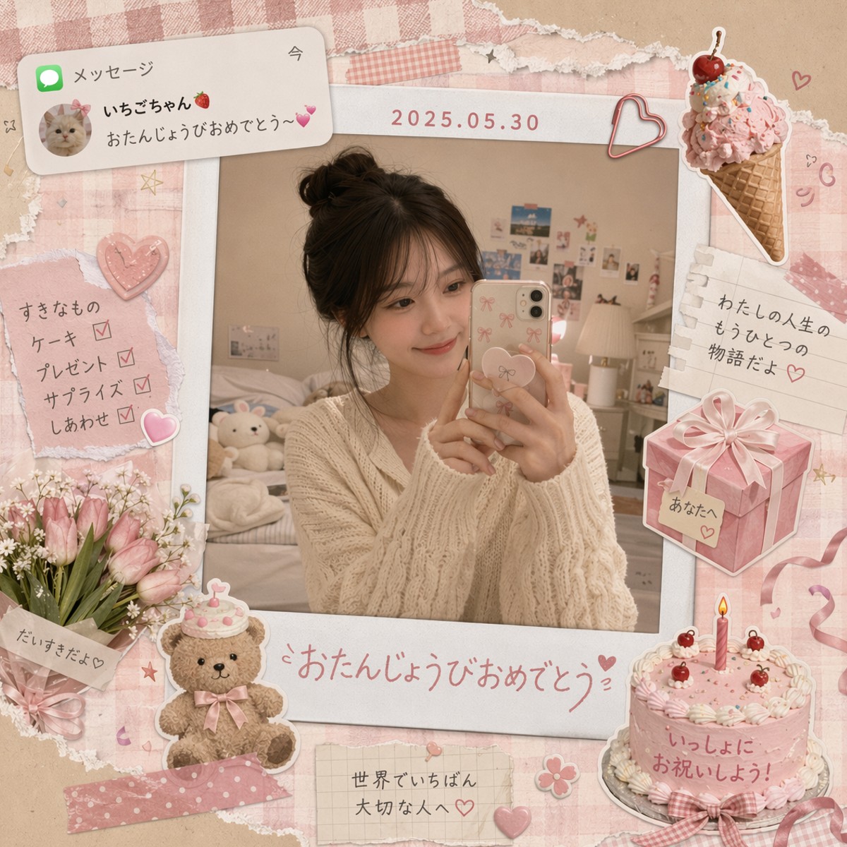 お誕生日コラージュ3