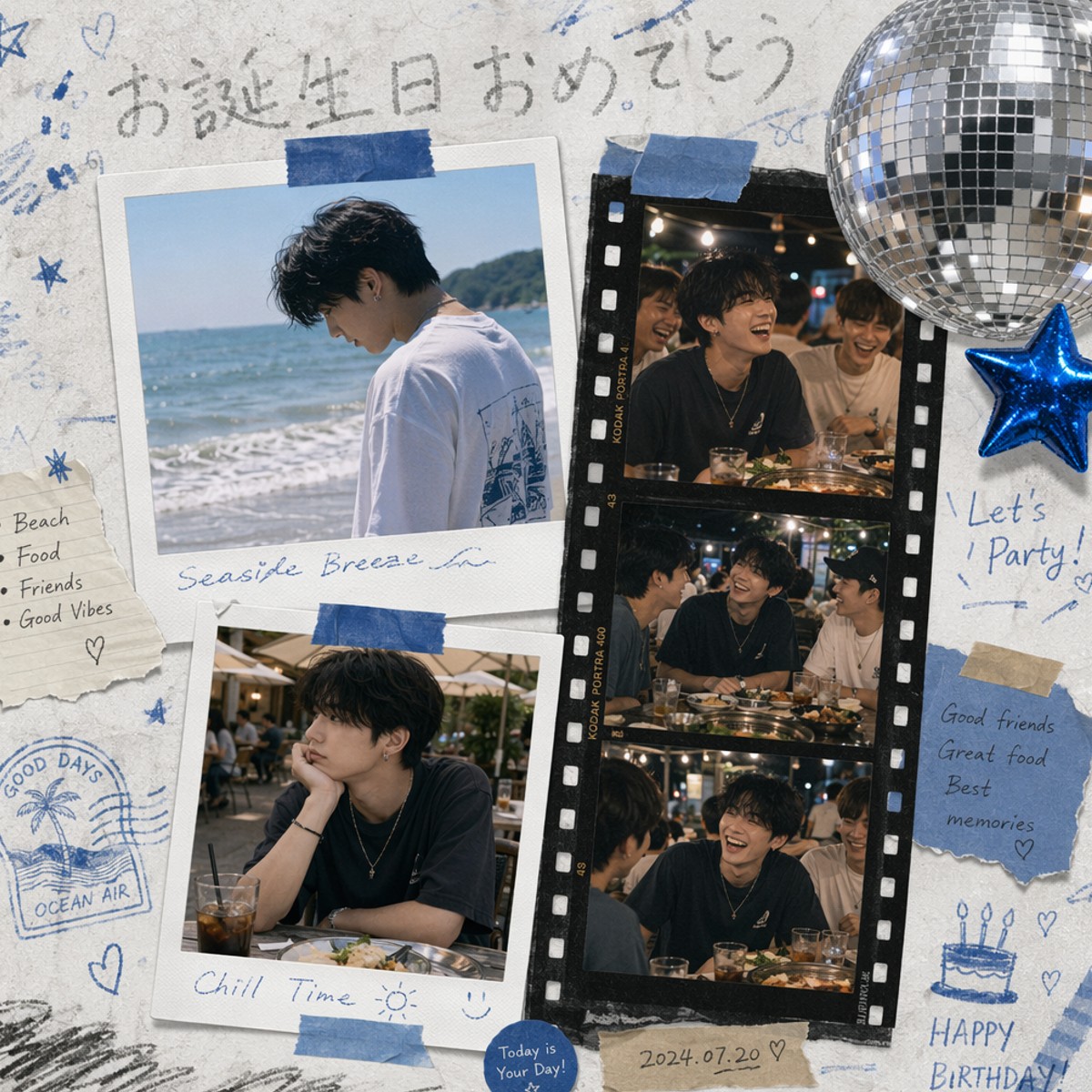 お誕生日コラージュ4