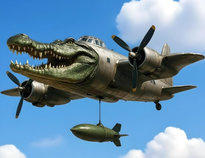 Bombardiro Crocodilo Bild