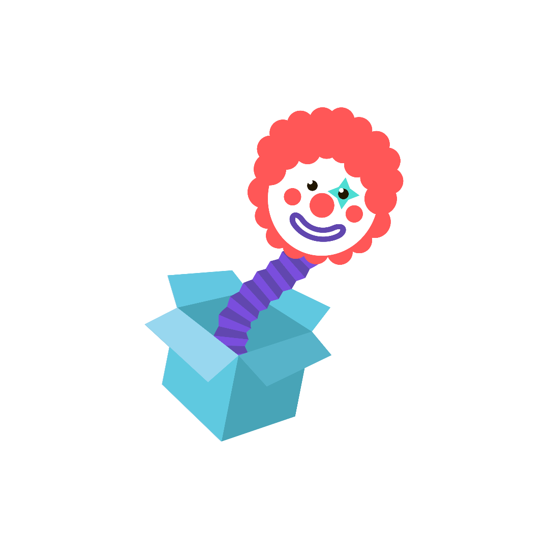 April Fools Day Vector With Gift Box Joke With Laughing Face Stock  Illustration - Download Image Now - iStock
