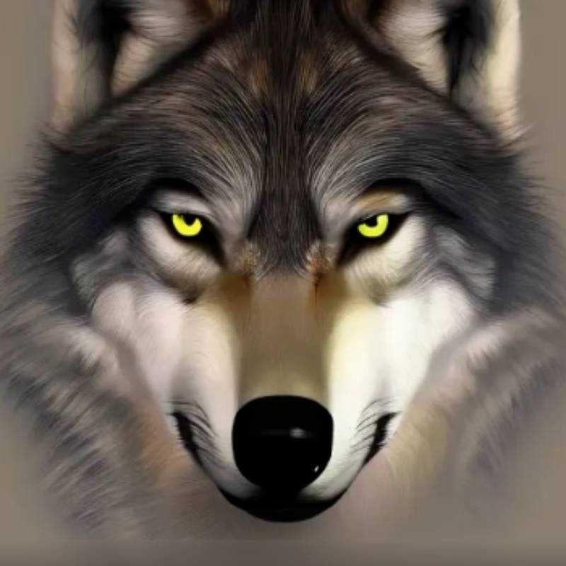 Avatar du loup de dessin animé