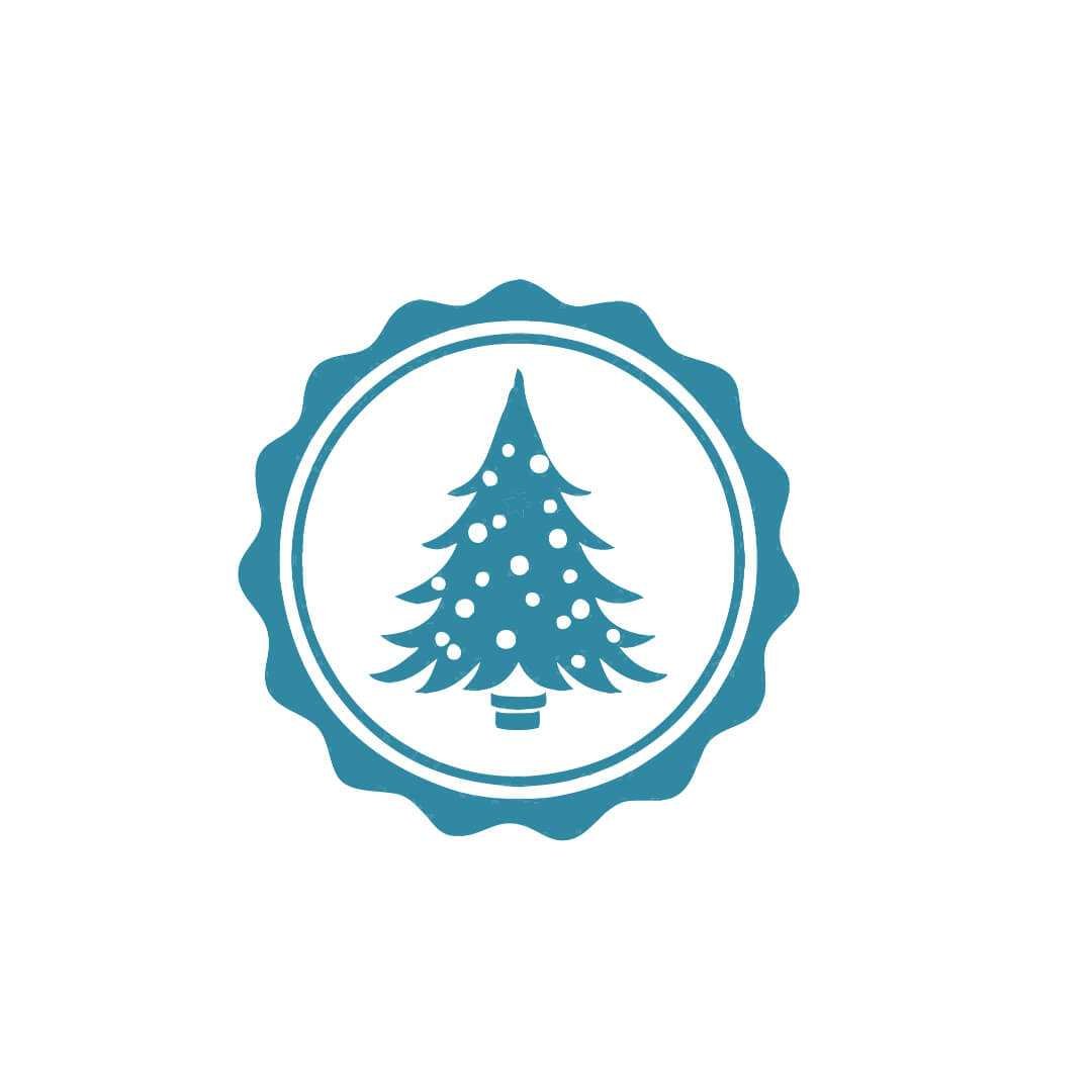 クリスマスツリーのアイコン