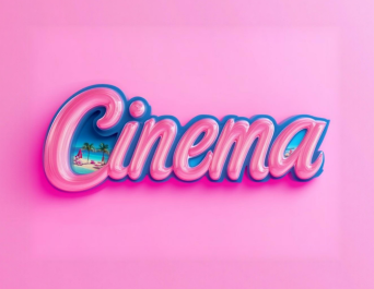 シネマ風3D文字