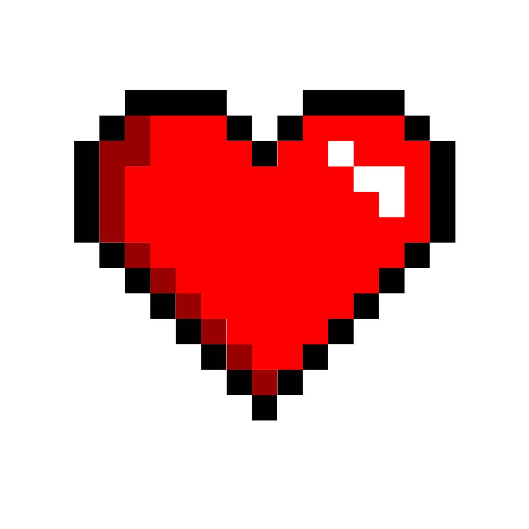 Easy Cute Pixel Art With Grid