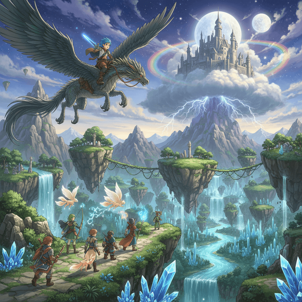 Fantasy anime adventure