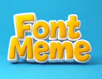 フォント風3D文字