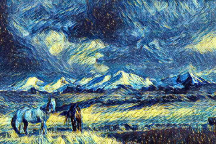 Van Gogh NFT Art