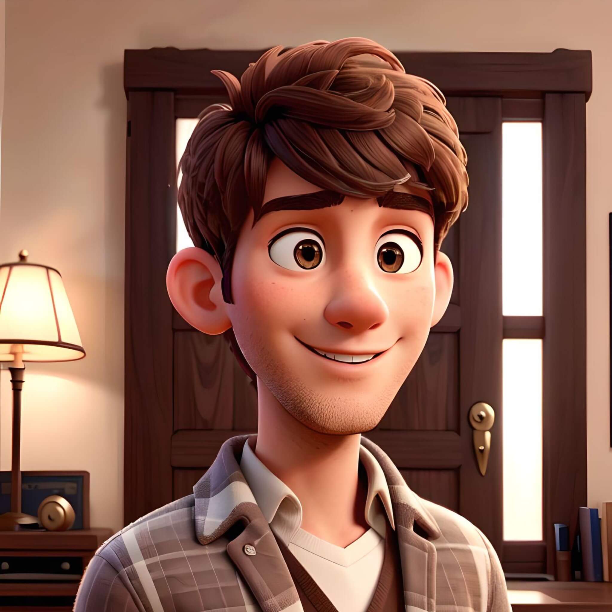 Générer un avatar IA en style 3D d’un homme avec le générateur d’avatar IA gratuit de Fotor