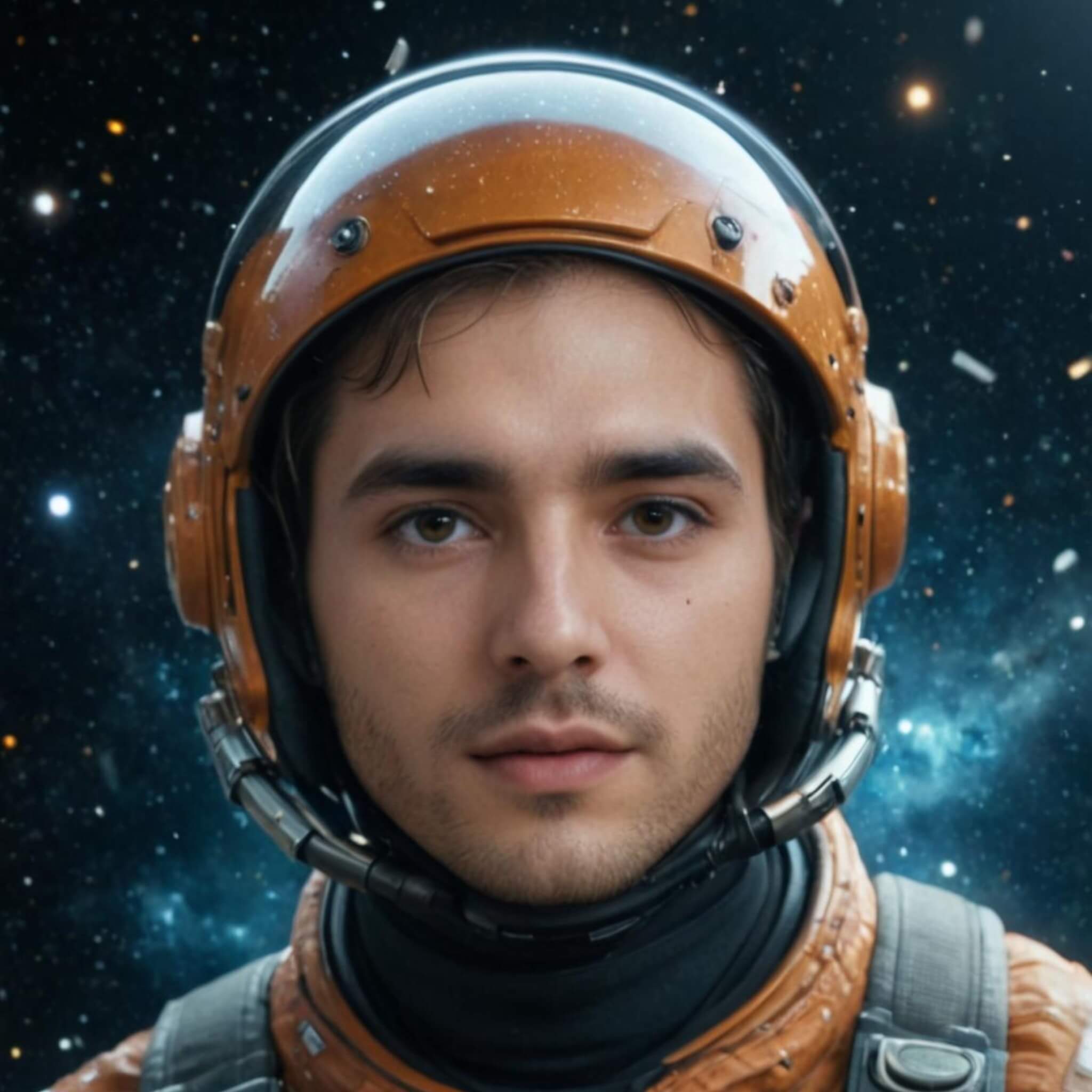 Créer un avatar IA d’un astronaute masculin avec Fotor