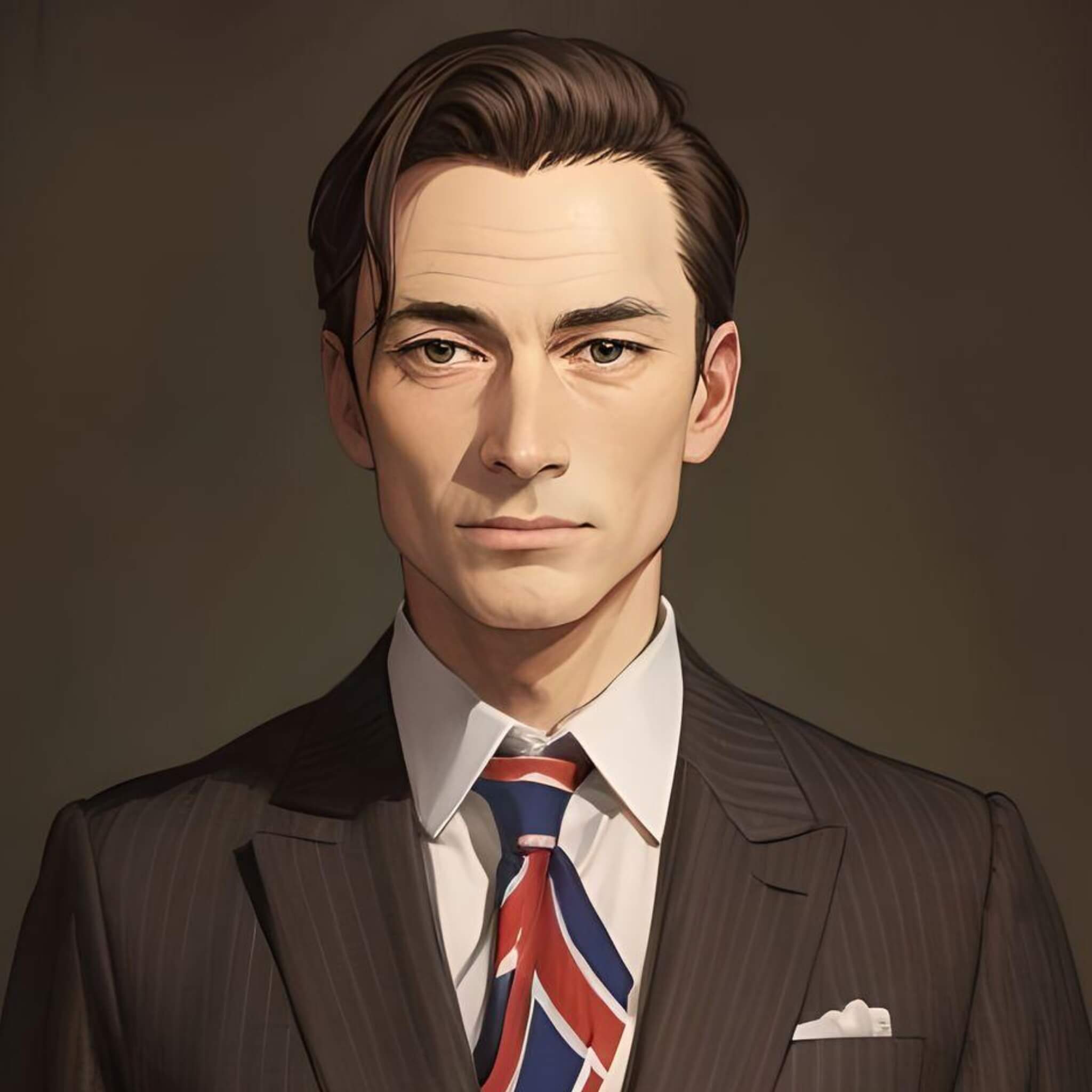 Créer un avatar IA d’un homme sérieux dans un style d’anime avec Fotor