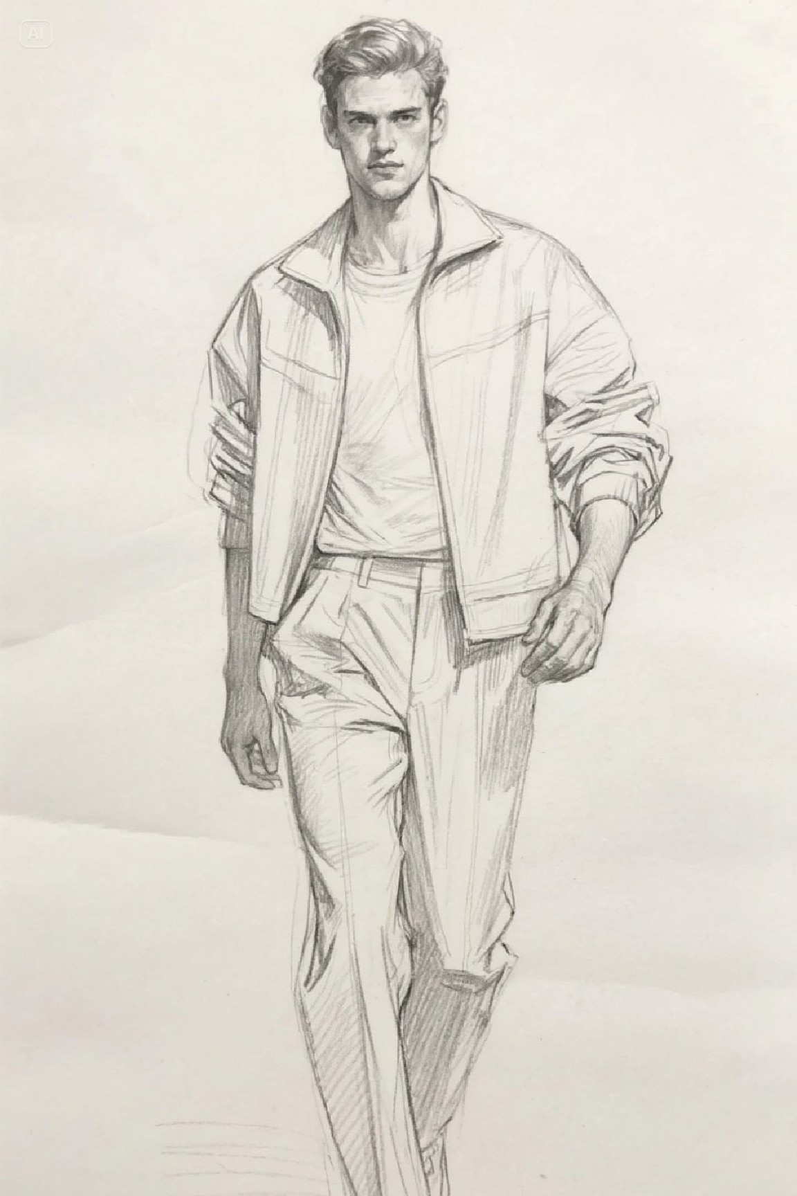 Generated tshirt sketch