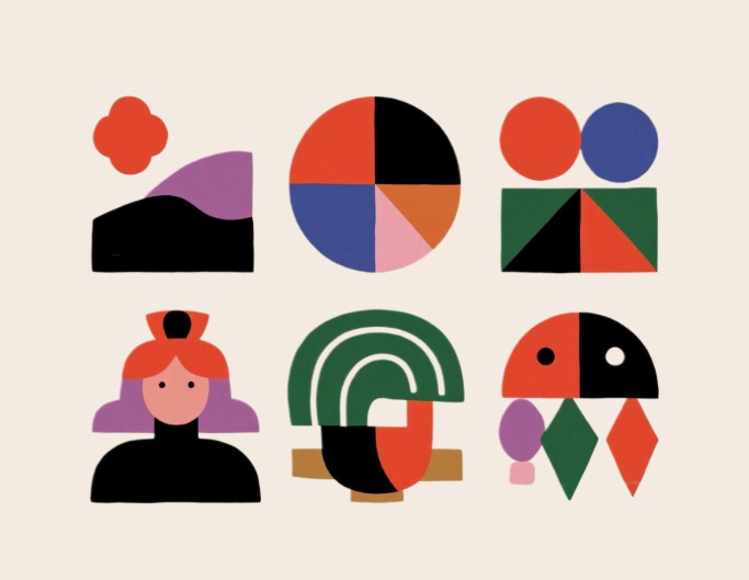 Geometric abstract vectors