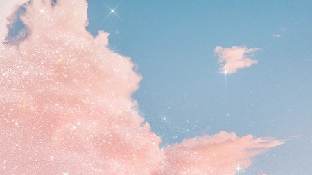 Fond d'écran ciel esthétique pailleté