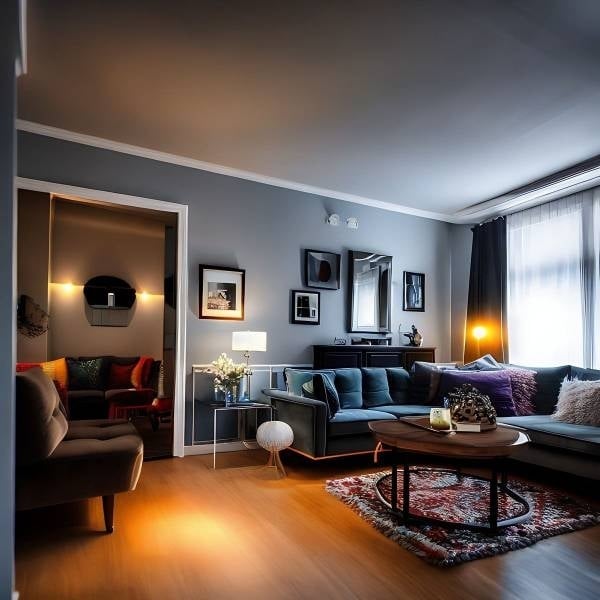 Décoration d'intérieur du salon