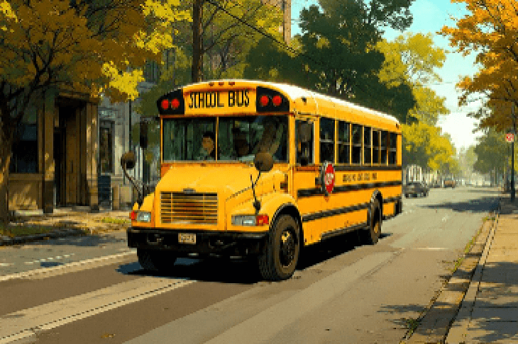 バスの画像をイラスト化する無料サイト