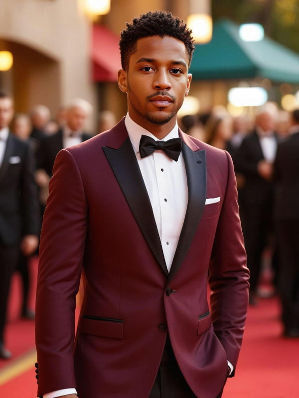 Roter-Teppich-Star-Porträt (männlich)