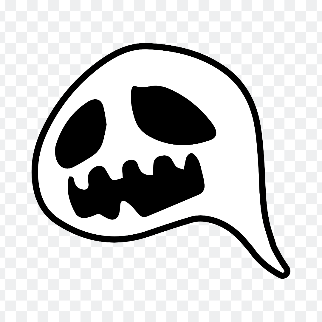 Halloween White Background png download - 512*512 - Free Transparent Face  png Download. - CleanPNG / KissPNG