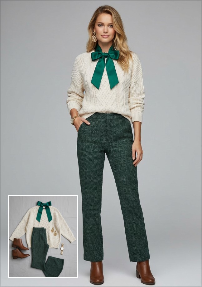 Virtually try on a formal suit for the woman wih fotor ai product photography generator