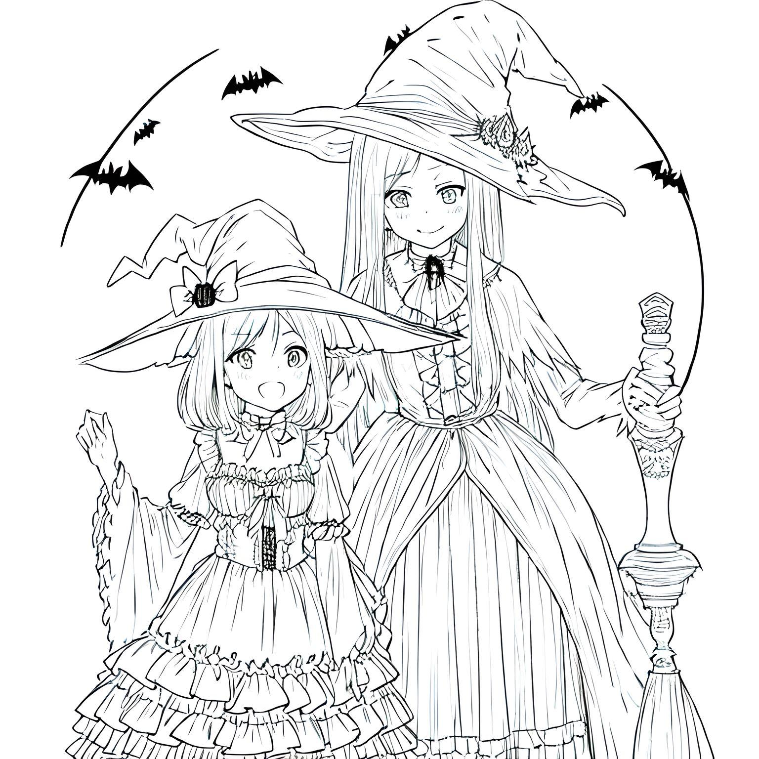 Halloween Coloring Page by spades7717 on DeviantArt