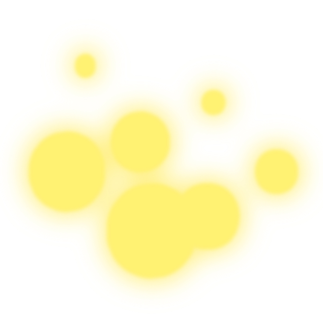 Yellow Christmas light clipart