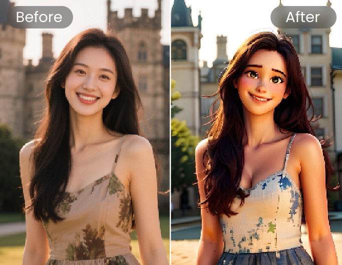 迪士尼3D動漫風格