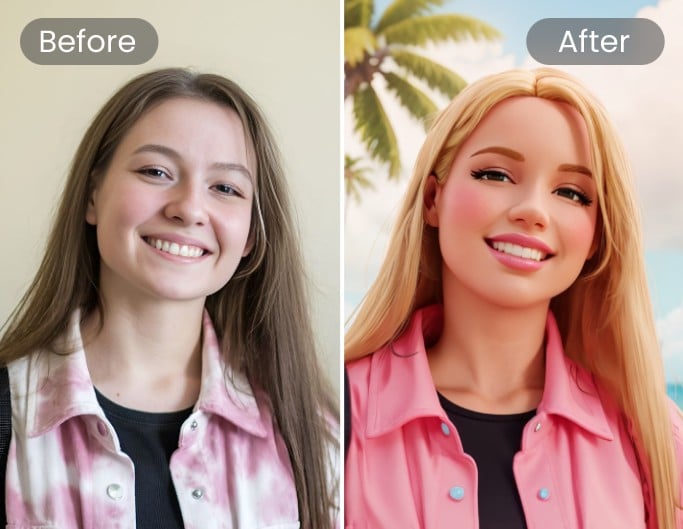 AI Barbie Filter