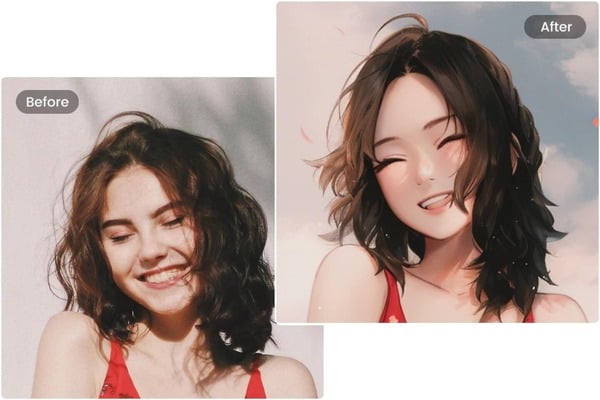 AIアニメフィルター