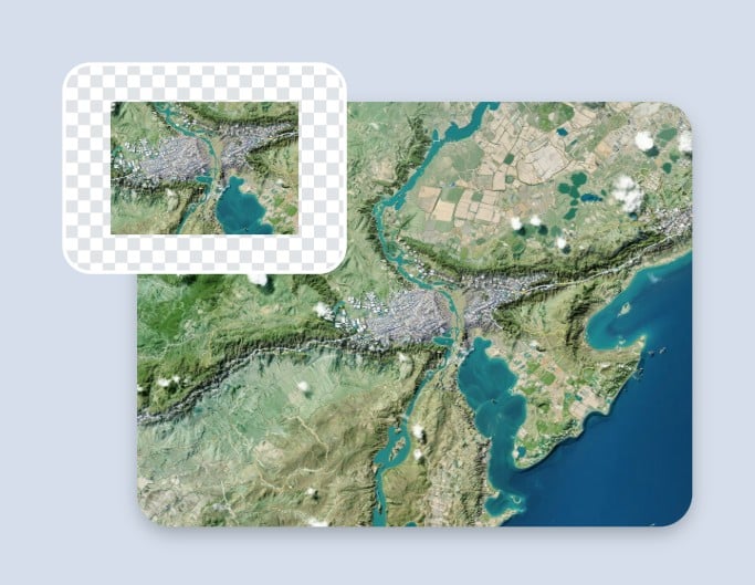 AI game map extending effect