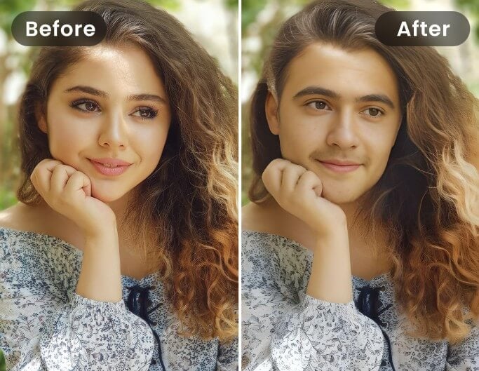 Pertukaran jenis kelamin AI