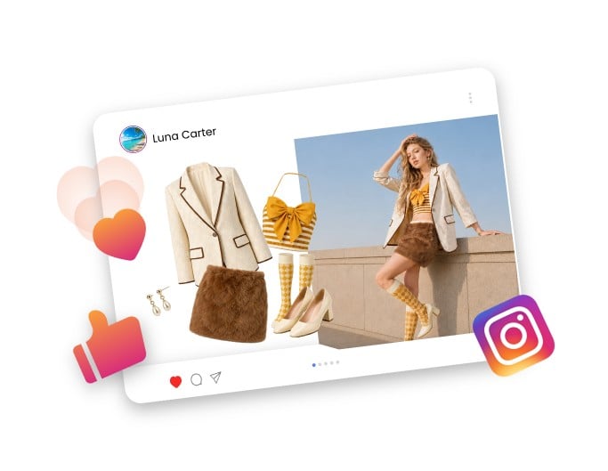 AI ghost mannequin generator for aesthetic social feeds