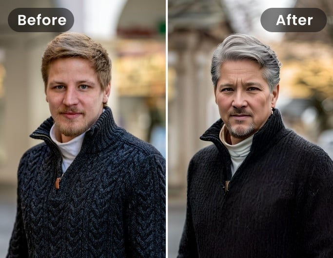 Filtre vieillissant par IA