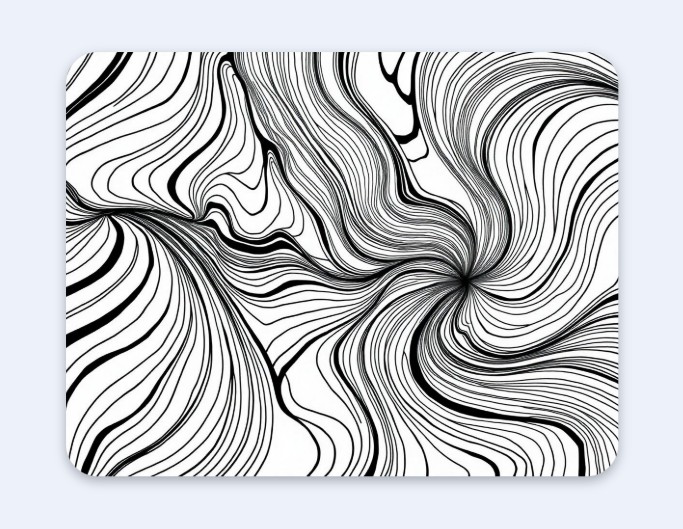 Abstract line art